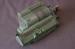 Schubert Rastatt Model DRV Mechanical Pinwheel Calculator (ADM)