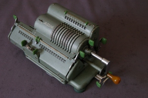 Schubert Rastatt Model DRV Mechanical Pinwheel Calculator (ADM)