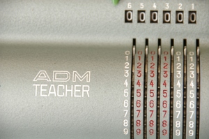 Schubert Model CW ADM Teacher Pinwheel Mechanical Calculator